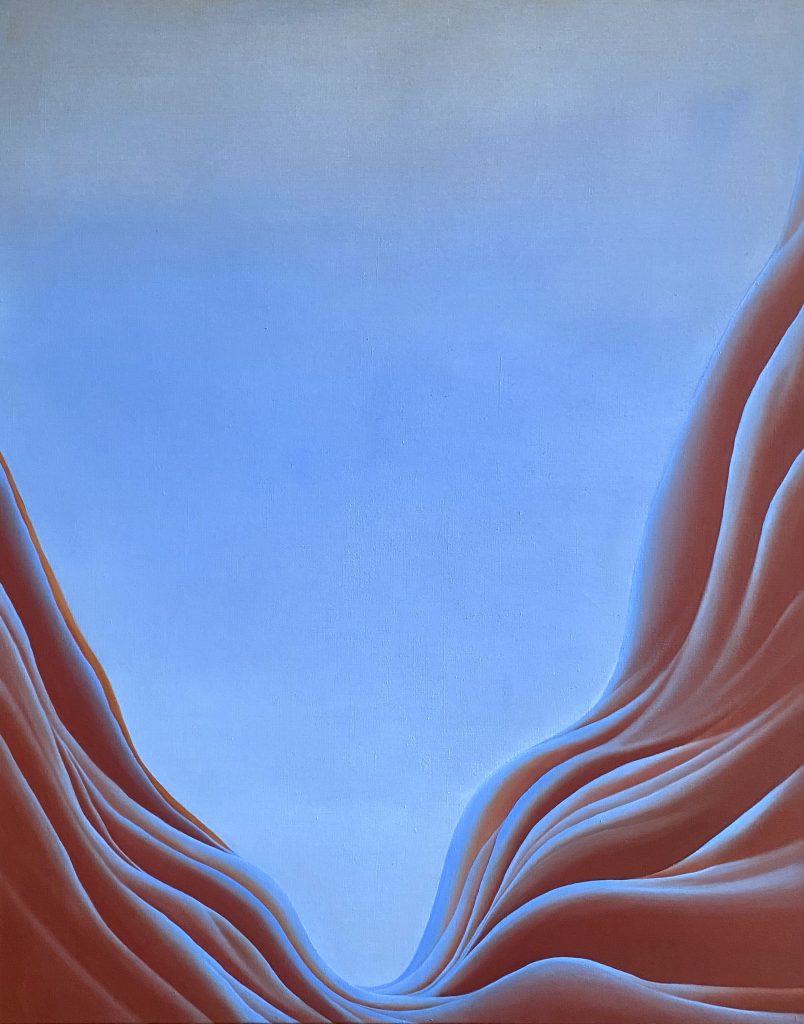 Berenika Kowalska, bez tytułu, 120x150cm, olej na płótnie, 2021